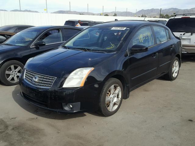 3N1AB61E37L660416 - 2007 NISSAN SENTRA 2.0 BLACK photo 2