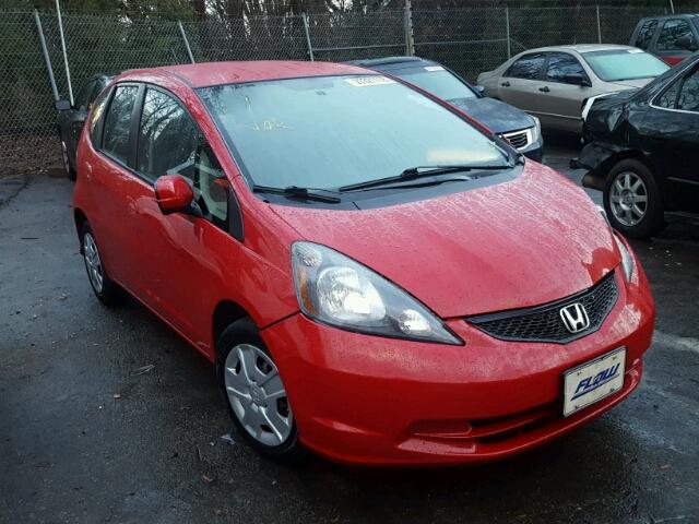 JHMGE8H30CC031683 - 2012 HONDA FIT RED photo 1