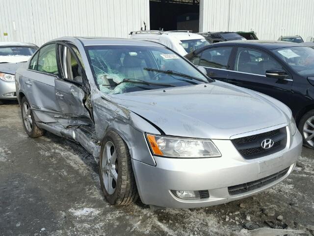 5NPEU46F58H301522 - 2008 HYUNDAI SONATA SE SILVER photo 1