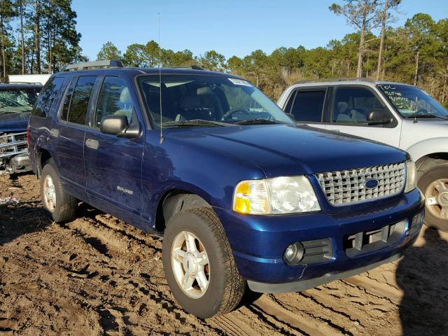 1FMZU63K05UB29122 - 2005 FORD EXPLORER X BLUE photo 1