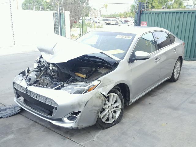 4T1BK1EBXFU173833 - 2015 TOYOTA AVALON XLE GRAY photo 2