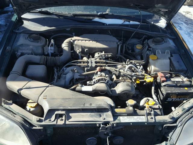 4S3BE635917206379 - 2001 SUBARU LEGACY L GREEN photo 7