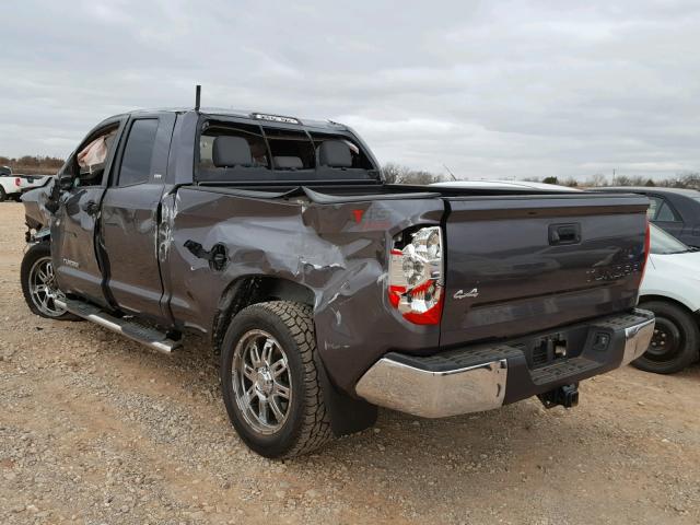 5TFUW5F17EX394608 - 2014 TOYOTA TUNDRA DOU BLACK photo 3