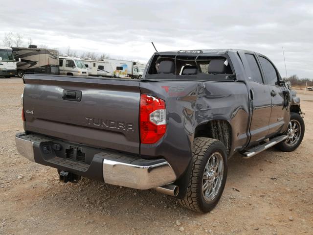 5TFUW5F17EX394608 - 2014 TOYOTA TUNDRA DOU BLACK photo 4