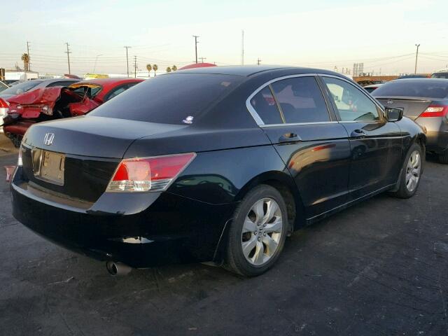 JHMCP26788C068113 - 2008 HONDA ACCORD EX BLACK photo 4