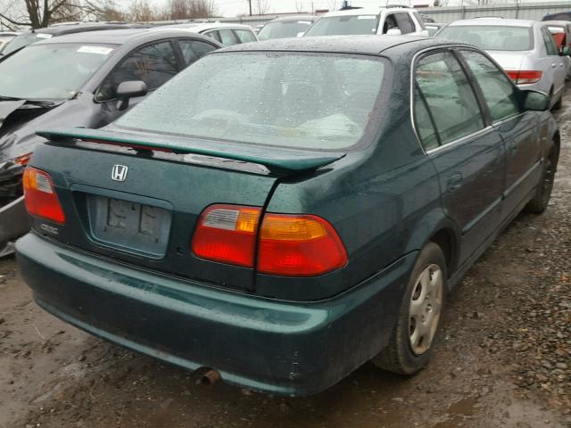 1HGEJ8644XL023206 - 1999 HONDA CIVIC EX GREEN photo 4