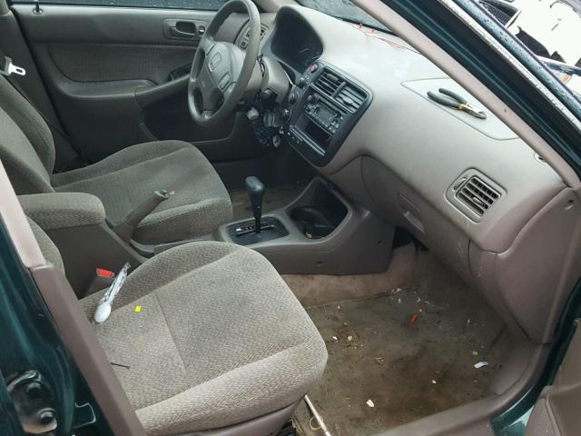 1HGEJ8644XL023206 - 1999 HONDA CIVIC EX მწვანე ფოტო 5