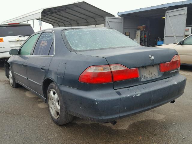 1HGCG1656WA008500 - 1998 HONDA ACCORD EX GREEN photo 3