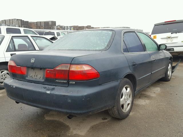 1HGCG1656WA008500 - 1998 HONDA ACCORD EX GREEN photo 4