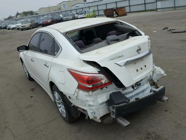 1N4AL3AP1DN514060 - 2013 NISSAN ALTIMA 2.5 WHITE photo 3