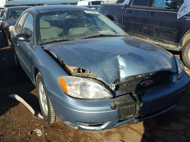 1FAFP53285A182022 - 2005 FORD TAURUS SE BLUE photo 1