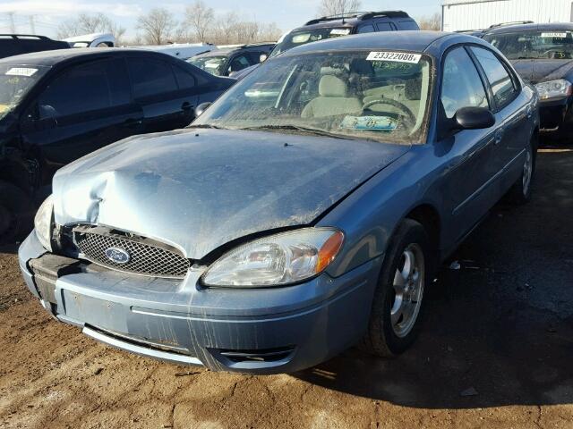 1FAFP53285A182022 - 2005 FORD TAURUS SE BLUE photo 2