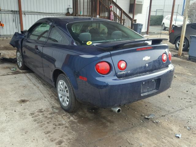 1G1AD1F53A7114688 - 2010 CHEVROLET COBALT 1LT BLUE photo 3