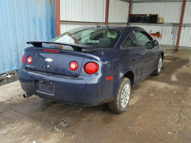 1G1AD1F53A7114688 - 2010 CHEVROLET COBALT 1LT BLUE photo 4