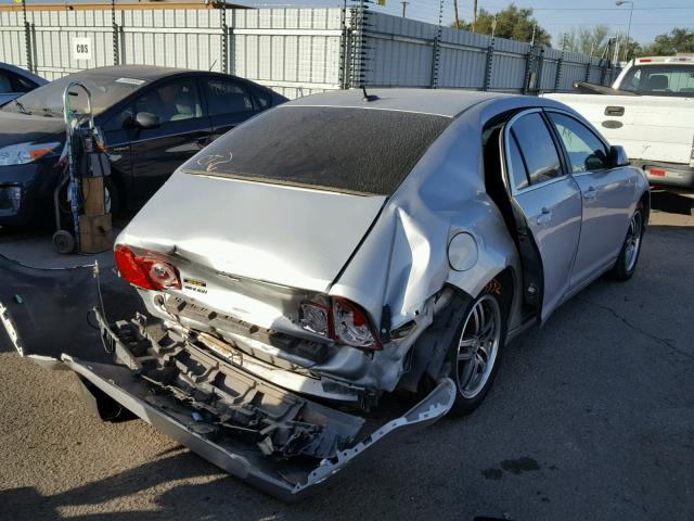 1G1ZH57B19F120669 - 2009 CHEVROLET MALIBU 1LT SILVER photo 4