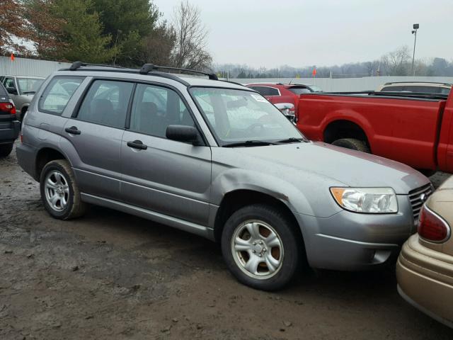 JF1SG63697G726664 - 2007 SUBARU FORESTER 2 SILVER photo 1