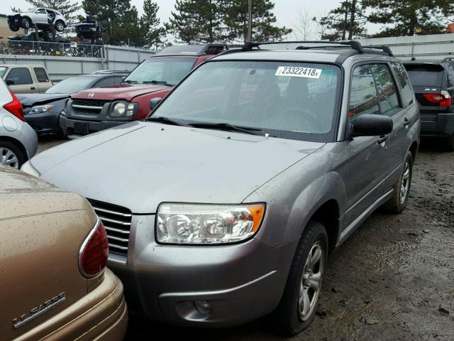 JF1SG63697G726664 - 2007 SUBARU FORESTER 2 SILVER photo 2