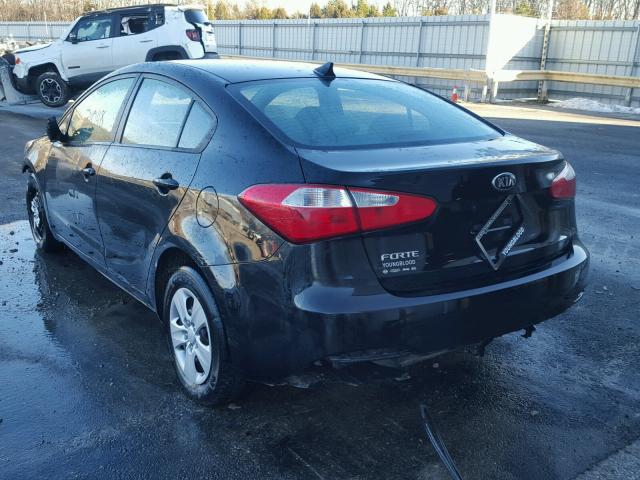 KNAFX4A61G5555162 - 2016 KIA FORTE LX GRAY photo 3