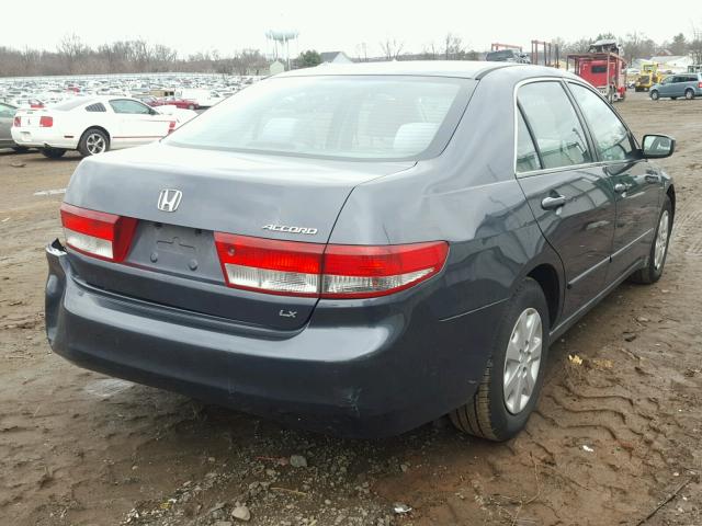 1HGCM56354A116554 - 2004 HONDA ACCORD LX CHARCOAL photo 4