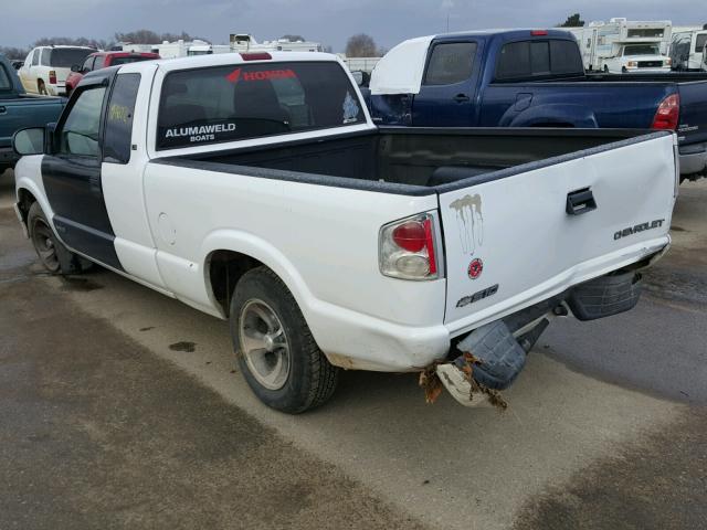 1GCCS1946Y8109059 - 2000 CHEVROLET S TRUCK S1 WHITE photo 3