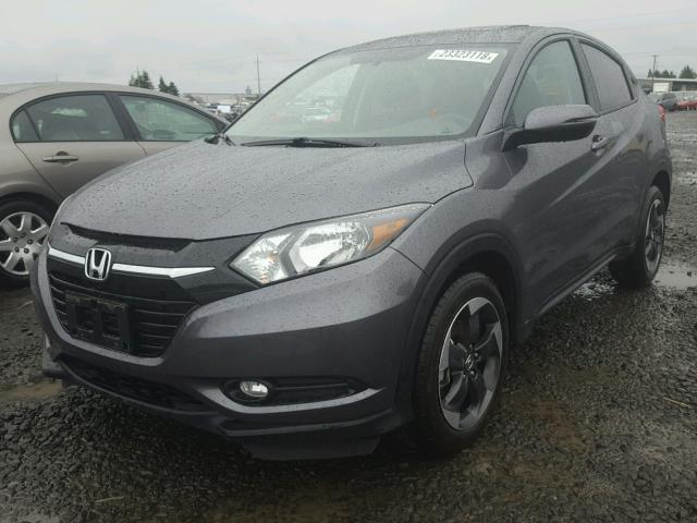 3CZRU6H58JG702878 - 2018 HONDA HR-V EX CHARCOAL photo 2