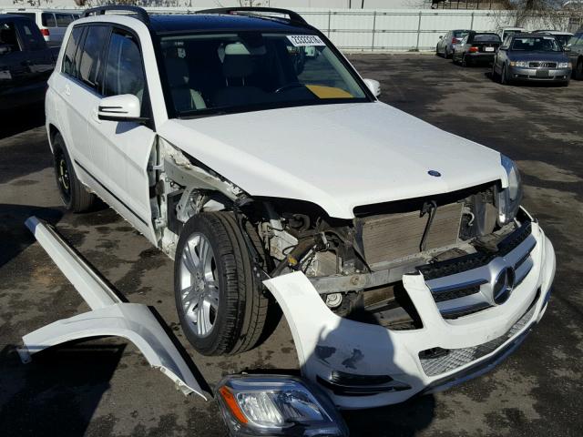 WDCGG5HB7DG136906 - 2013 MERCEDES-BENZ GLK 350 WHITE photo 1