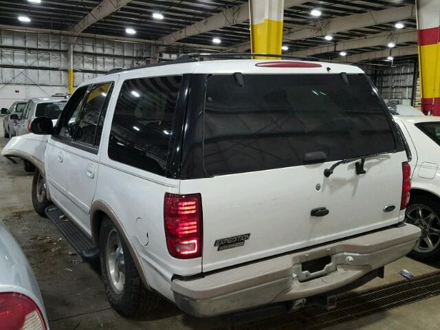 1FMPU18L5XLA59394 - 1999 FORD EXPEDITION WHITE photo 3