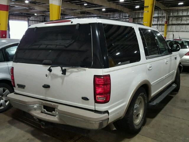 1FMPU18L5XLA59394 - 1999 FORD EXPEDITION WHITE photo 4