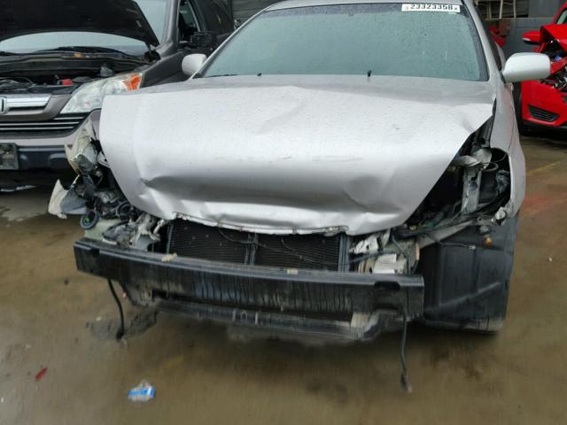 4T1CA38P24U020127 - 2004 TOYOTA CAMRY SOLA SILVER photo 9