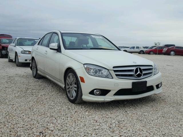 WDDGF81X79R082315 - 2009 MERCEDES-BENZ C 300 4MAT WHITE photo 1