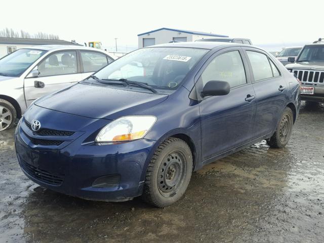 JTDBT903371183736 - 2007 TOYOTA YARIS BLUE photo 2