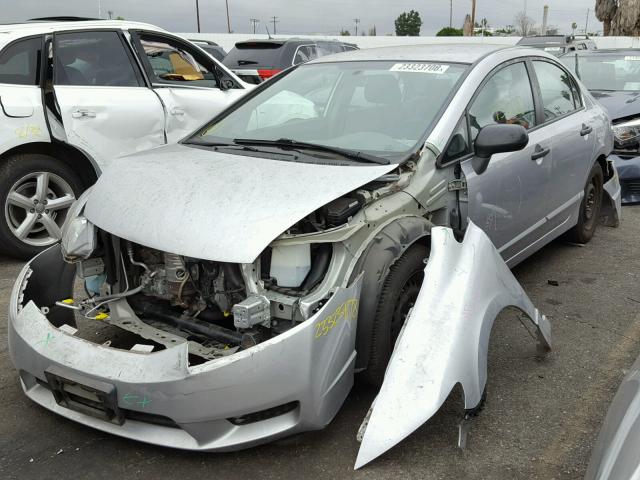 19XFA1F36AE079682 - 2010 HONDA CIVIC VP SILVER photo 2