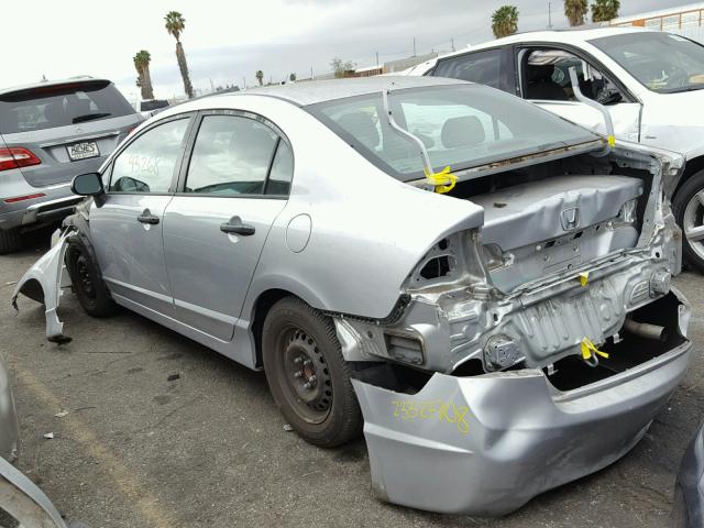 19XFA1F36AE079682 - 2010 HONDA CIVIC VP SILVER photo 3