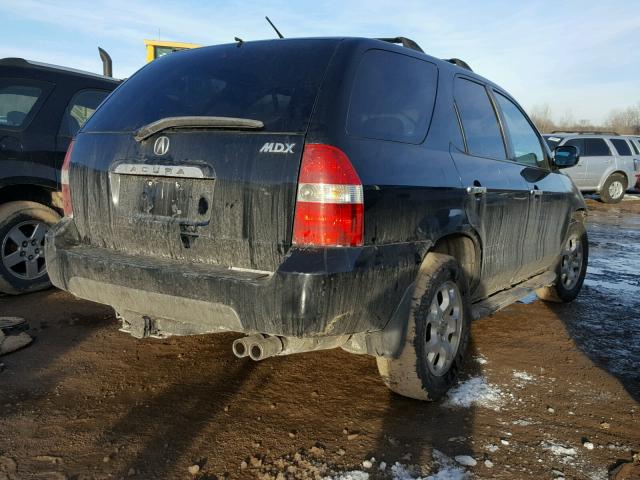 2HNYD18602H548689 - 2002 ACURA MDX TOURIN BLACK photo 4