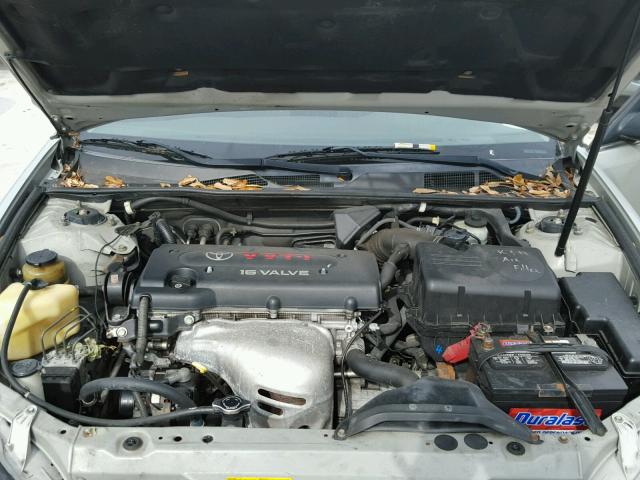 JTDBE32K850314982 - 2005 TOYOTA CAMRY LE SILVER photo 7