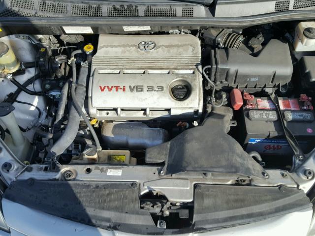 5TDZA23C86S548355 - 2006 TOYOTA SIENNA CE SILVER photo 7