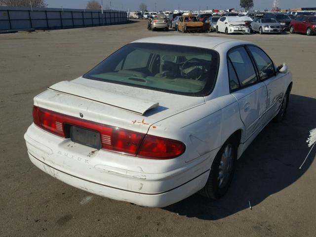 2G4WB55K911231217 - 2001 BUICK REGAL LS WHITE photo 4