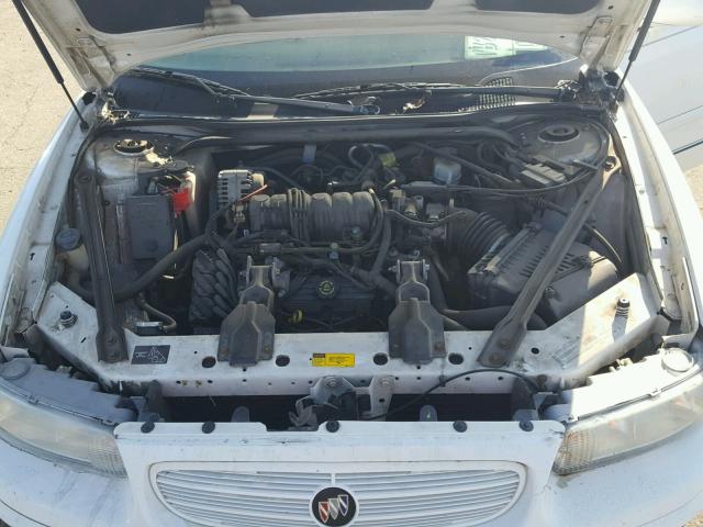 2G4WB55K911231217 - 2001 BUICK REGAL LS WHITE photo 7