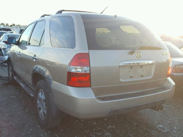 2HNYD18611H522391 - 2001 ACURA MDX TOURIN TAN photo 3