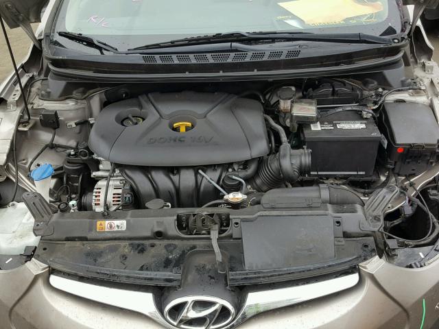 5NPDH4AE0FH574010 - 2015 HYUNDAI ELANTRA SE GOLD photo 7