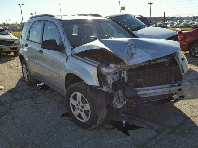 2CNDL13F366000259 - 2006 CHEVROLET EQUINOX LS SILVER photo 1