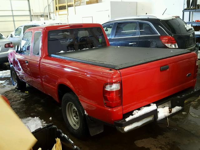 1FTYR14U63PB58737 - 2003 FORD RANGER SUP RED photo 3