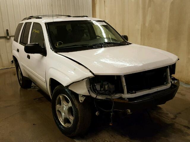 1GNDT13S962356995 - 2006 CHEVROLET TRAILBLAZE WHITE photo 1