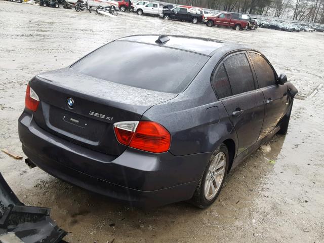 WBAVD13516KV08298 - 2006 BMW 325 XI GRAY photo 4