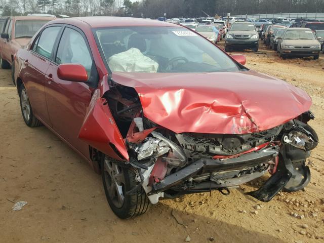 2T1BU4EE7BC609975 - 2011 TOYOTA COROLLA BA RED photo 1