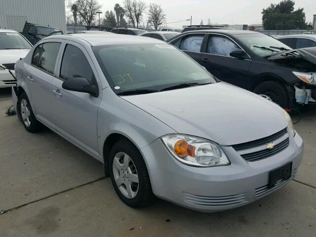 1G1AK58F687126623 - 2008 CHEVROLET COBALT LS SILVER photo 1