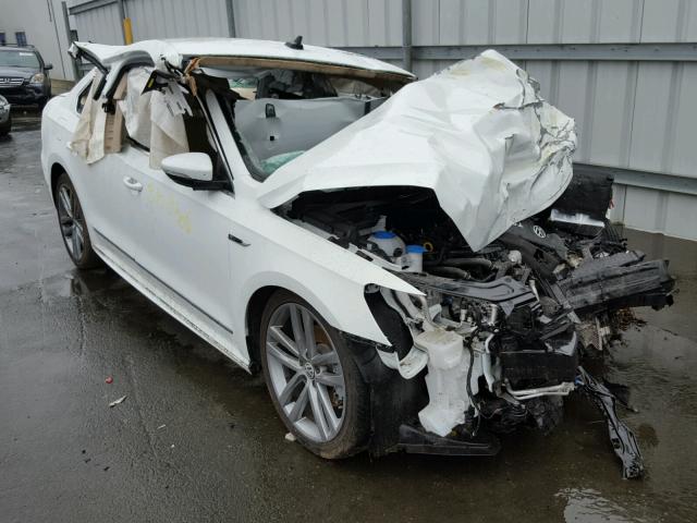1VWDT7A37HC004953 - 2017 VOLKSWAGEN PASSAT R-L WHITE photo 1