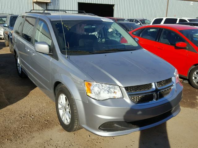 2C4RDGCG5GR270953 - 2016 DODGE GRAND CARA GRAY photo 1