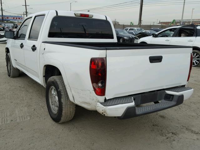 1GCCS136658127180 - 2005 CHEVROLET COLORADO WHITE photo 3