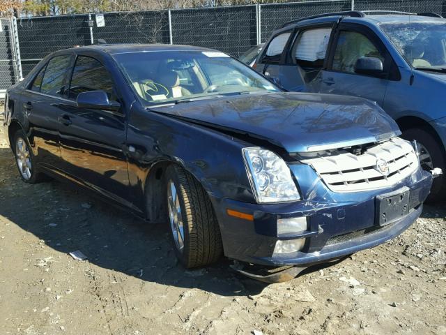 1G6DW677850203153 - 2005 CADILLAC STS BLUE photo 1